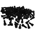 Xscorpion Xscorpion BCC1614.1 Closed End Crimp Cap 14-16 Gauge Wire Connector Terminal; Black - 1000 Piece BCC1614.1